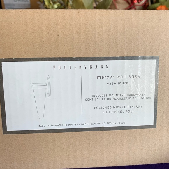 Pottery Barn Accents Pottery Barn Mercer Wall Vase Poshmark